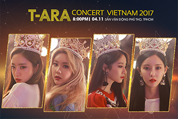 T-ARA Concert in Vietnam 2017 độc quyền livestream trên FPT Play và Truyền hình FPT