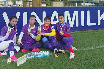 Vinamilk thưởng 1 tỷ đồng mừng kỳ tích lịch sử của Đội tuyển bóng đá nữ Việt Nam