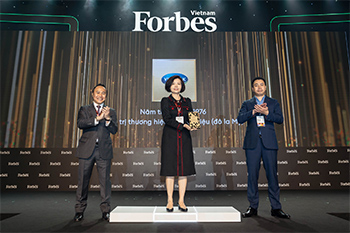 Vinamilk – Thương hiệu “Tỷ USD” duy nhất trong Top 25 thương hiệu F&B dẫn đầu của Forbes Việt Nam